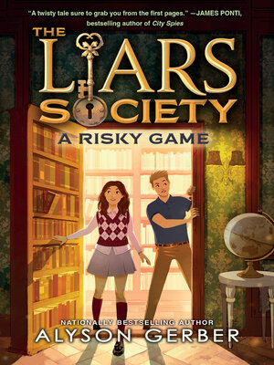 cover image of A Risky Game (The Liars Society #2)